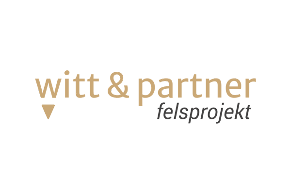 Logo witt &amp; partner felsprojekt